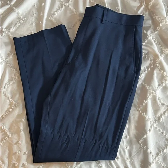 Haggar Navy Blue Dress Pants - Picture 1 of 7